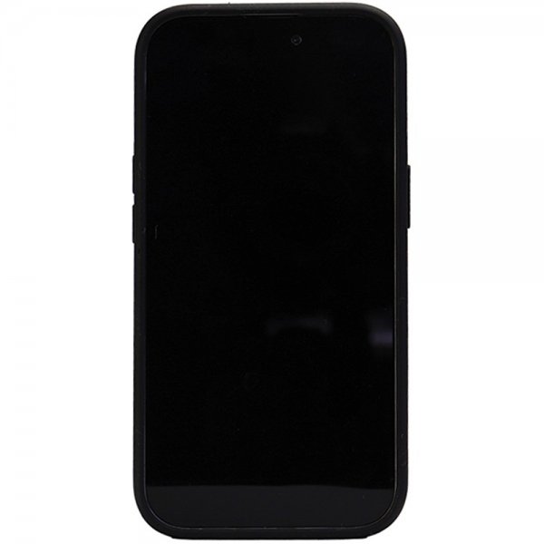 iPhone 15 Kuori Silikoni Musta