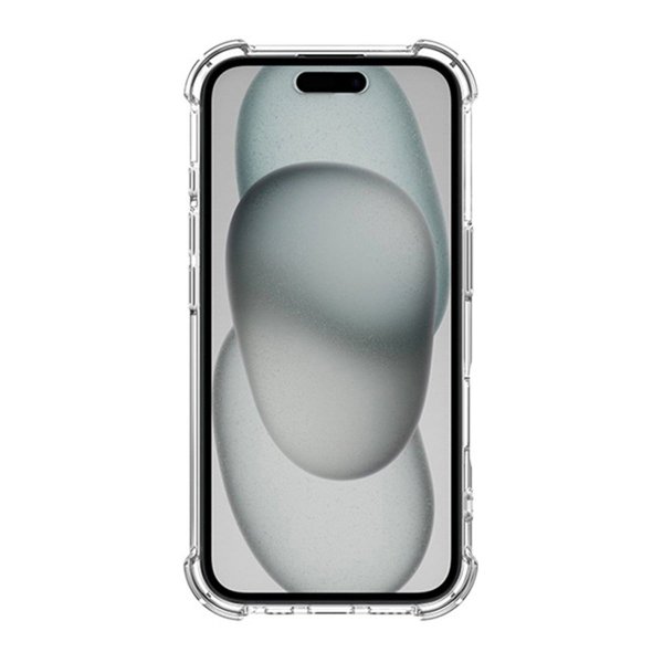 iPhone 16 Plus Kuori Iskunkestävä Läpinäkyvä