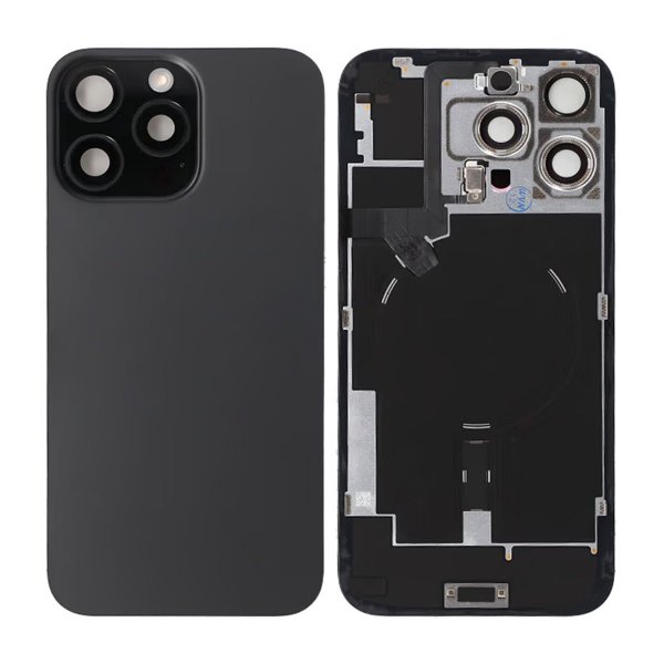 iPhone 16 Pro Max takalasi - musta