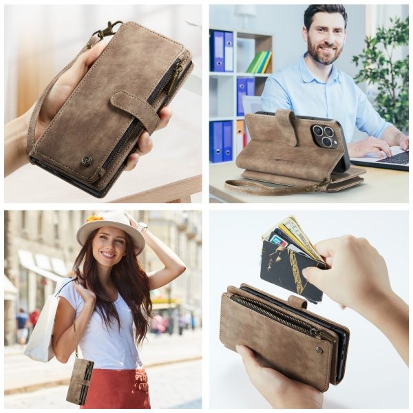 iPhone 16 Pro Max Kotelo C30 Series Ruskea