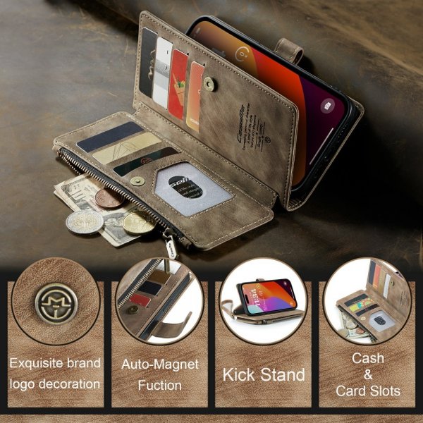 iPhone 16 Pro Max Kotelo C30 Series Ruskea