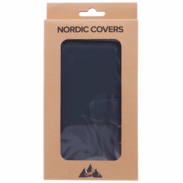 iPhone 16 Pro Max Kotelo Essential Leather Heron Blue