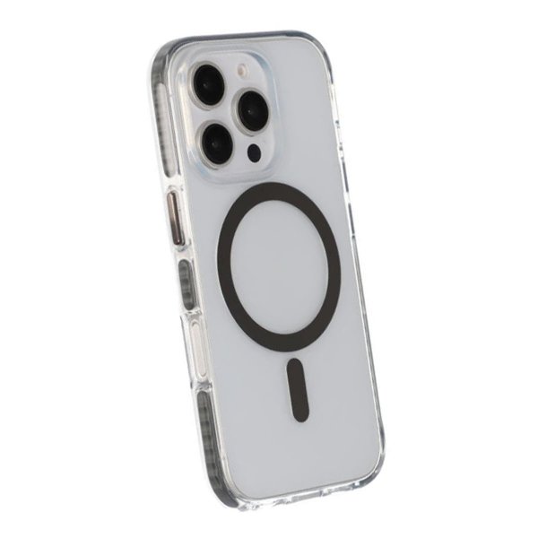 iPhone 16 Pro Max Kuori Iskunkestävä MagSafe Harmaa