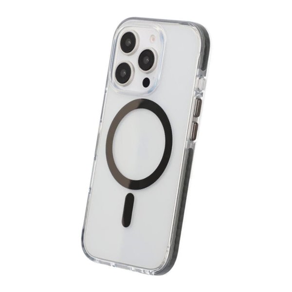 iPhone 16 Pro Max Kuori Iskunkestävä MagSafe Harmaa