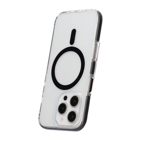 iPhone 16 Pro Max Kuori Iskunkestävä MagSafe Musta