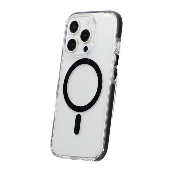 iPhone 16 Pro Max Kuori Iskunkestävä MagSafe Musta