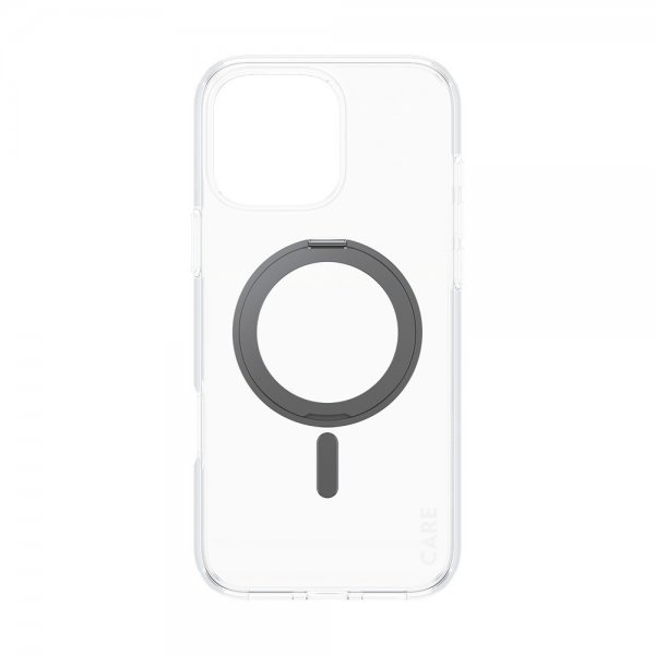 iPhone 16 Pro Max Kuori Kickstand MagSafe Musta