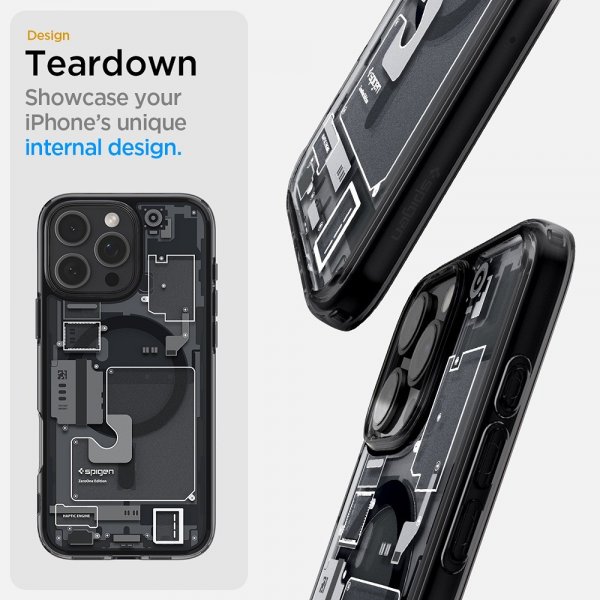 iPhone 16 Pro Kuori Ultra Hybrid Zero One MagFit Musta