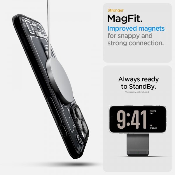iPhone 16 Pro Kuori Ultra Hybrid Zero One MagFit Musta
