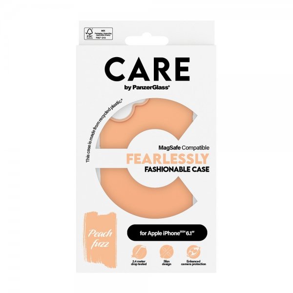iPhone 16 Kuori Fashionable MagSafe Peachy