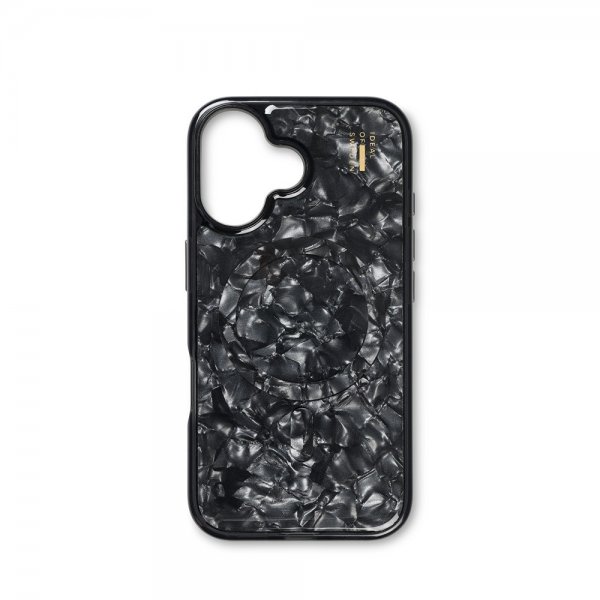 iPhone 16 Kuori Pearlised Case MagSafe Musta