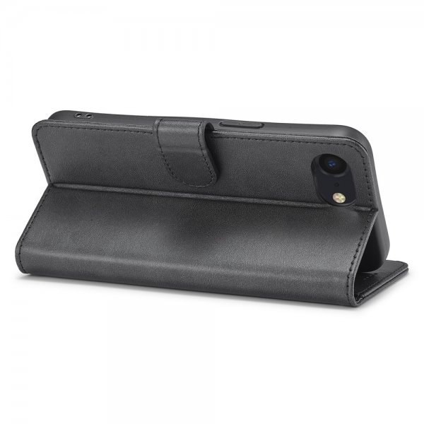 iPhone 16e/17e Kotelo Korttitaskulla Telinetoiminto Musta