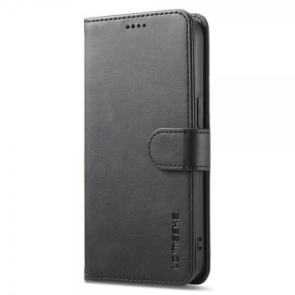 iPhone 16e/17e Kotelo Korttitaskulla Telinetoiminto Musta