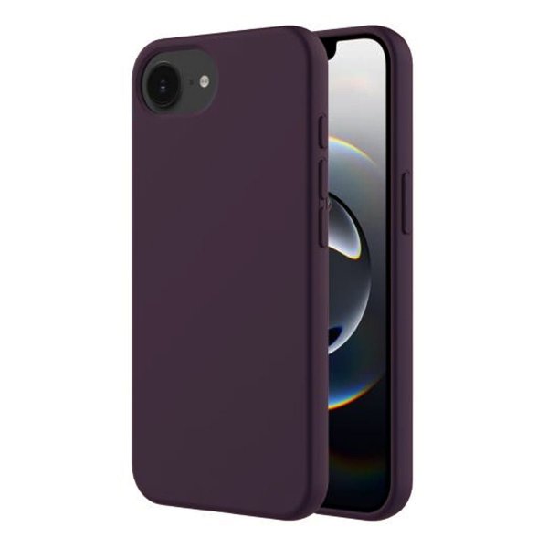 iPhone 16e/17e Kuori Silikoni Violetti