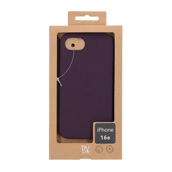 iPhone 16e/17e Kuori Silikoni Violetti