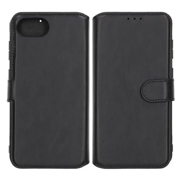 iPhone 16e/17e Kotelo Detachable Wallet Case Musta