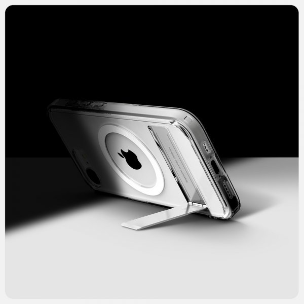 iPhone 16e/17e Kuori Ultra Hybrid S MagFit Clear White