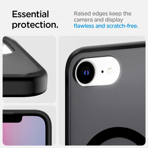 iPhone 16e/17e Kuori Ultra Hybrid S MagFit Frost Black