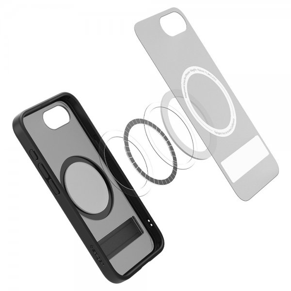 iPhone 16e/17e Kuori Ultra Hybrid S MagFit Frost Black