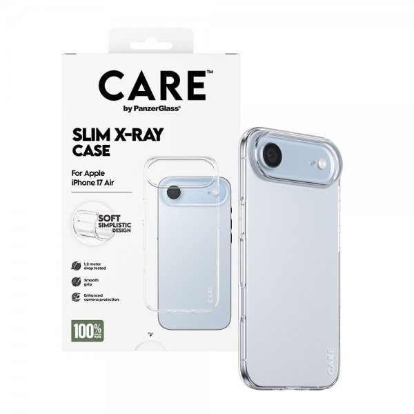 iPhone Air Kuori Slim X-Ray Läpinäkyvä