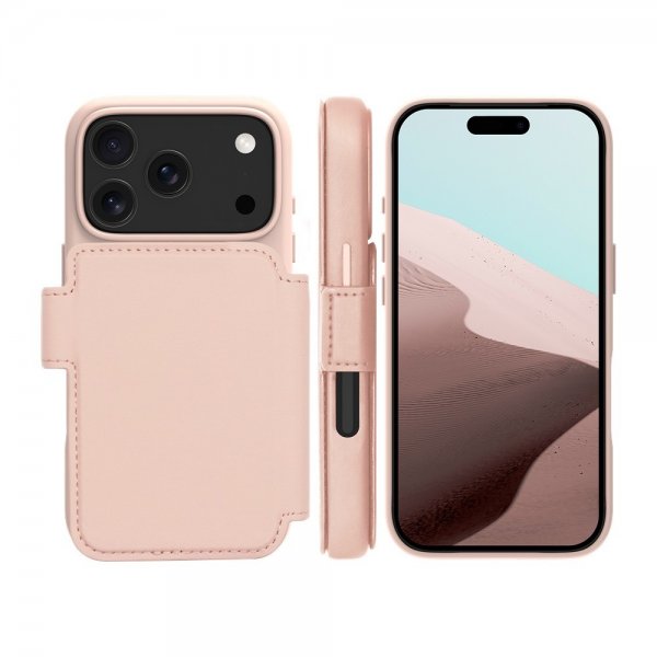 iPhone 17 Pro Kotelo Lynge MagSafe ICON Pink Sand