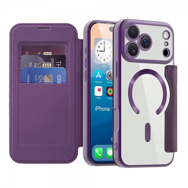iPhone 17 Pro Kotelo MagSafe Violetti