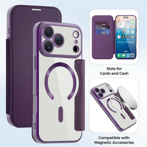 iPhone 17 Pro Kotelo MagSafe Violetti