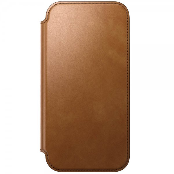 iPhone 17 Pro Max Kotelo Modern Leather Folio English Tan