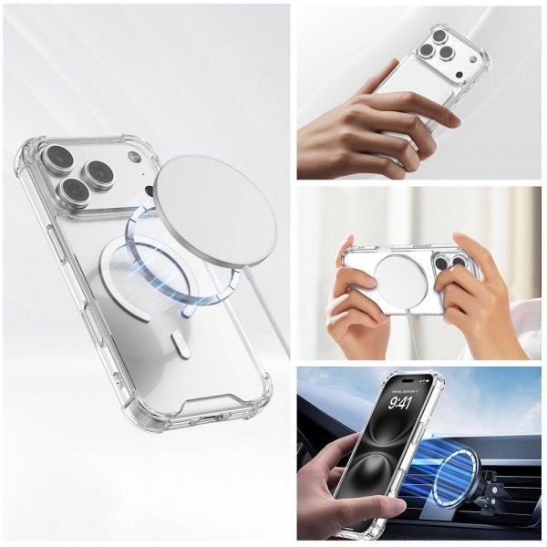 iPhone 17 Pro Max Kuori Ibiza MagSafe Läpinäkyvä