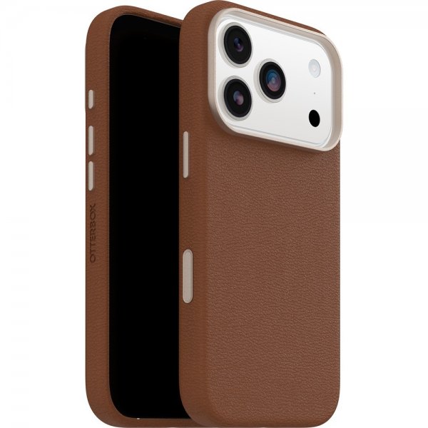 iPhone 17 Pro Kuori Symmetry Cactus Leather MagSafe Desert Saddle