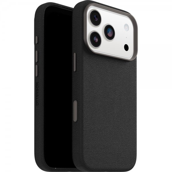 iPhone 17 Pro Kuori Symmetry Cactus Leather MagSafe Noir Ash