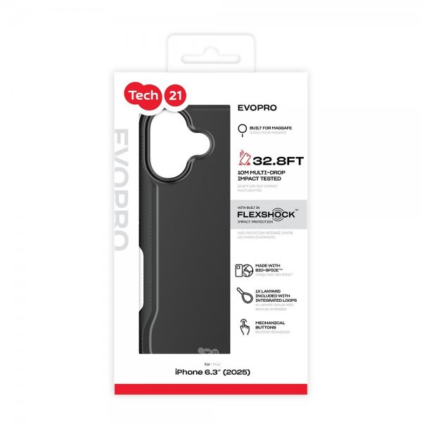 iPhone 17 Kuori EvoPro MagSafe Musta