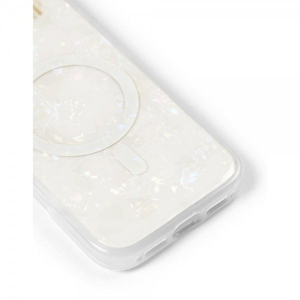 iPhone 17 Kuori Pearlised Case MagSafe Valkoinen