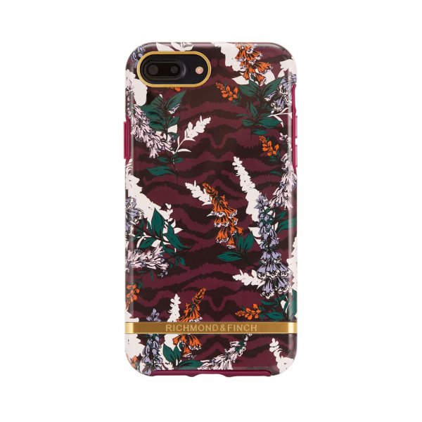 iPhone 6/6S/7/8 Plus Kuori Floral Zebra