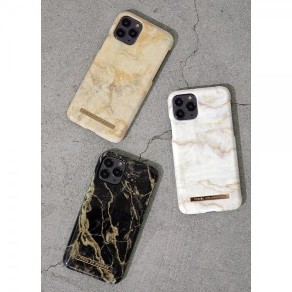iPhone 6/6S/7/8/SE Kuori Fashion Case Golden Smoke Marble