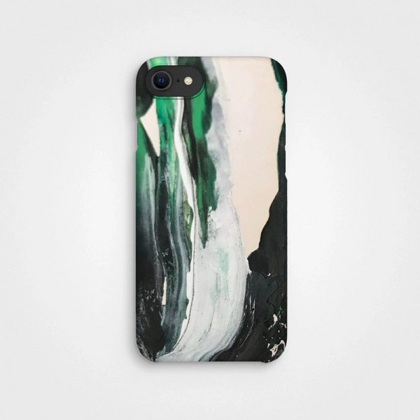 iPhone 6/6S/7/8/SE Kuori Kasvipohjainen Green Paint