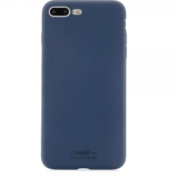 iPhone 7/8 Plus Kuori Silikonii Navy Blue