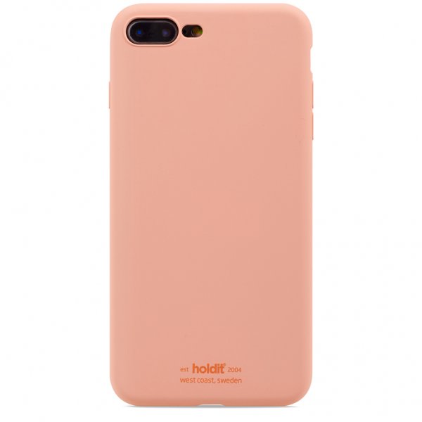 iPhone 7 Plus/iPhone 8 Plus Kuori Silikoni Pink Peach