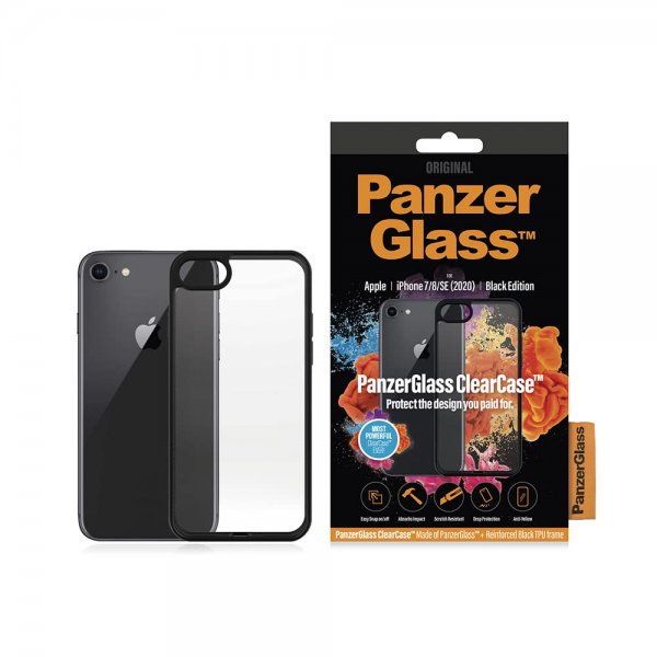 iPhone 7/8/SE Suojakuori ClearCase Black Edition