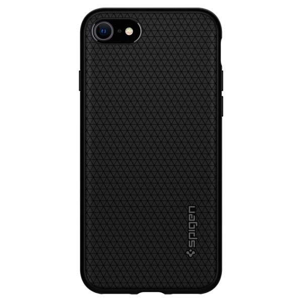 iPhone 7/8/SE Kuori Liquid Air Musta