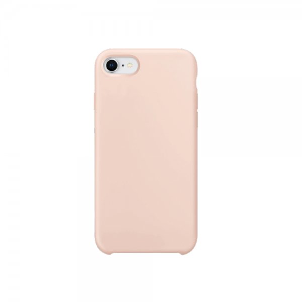 iPhone 7/8/SE Kuori Silikoniii Case Vaaleanpunainen