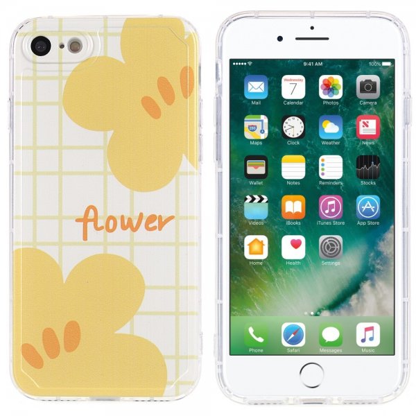 iPhone 7/iPhone 8/iPhone SE 2020/iPhone SE 2022 Kuori Flower Rutad