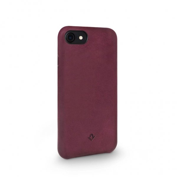 iPhone 7/8/SE Skal Relaxed Leather Marsala