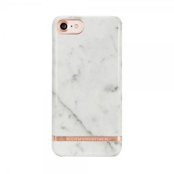 iPhone 6/6S/7/8/SE Skal White Marble