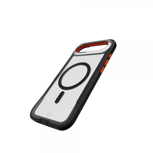 iPhone Air Kuori EvoPro MagSafe Läpinäkyvä Musta