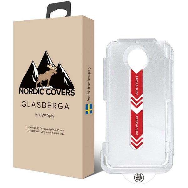 iPhone Xr/iPhone 11 Näytönsuoja Glasberga EasyApply