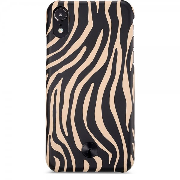 iPhone Xr Suojakuori Paris Sand Beige Zebra