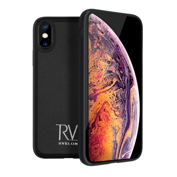 iPhone Xs Max Kotelo Detachable Wallet Case Musta