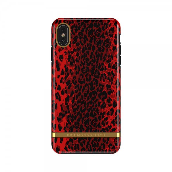 iPhone Xs Max Kuori Red Leopard