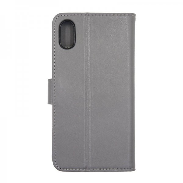 iPhone X/iPhone Xs Kotelo Telinetoiminto Harmaa